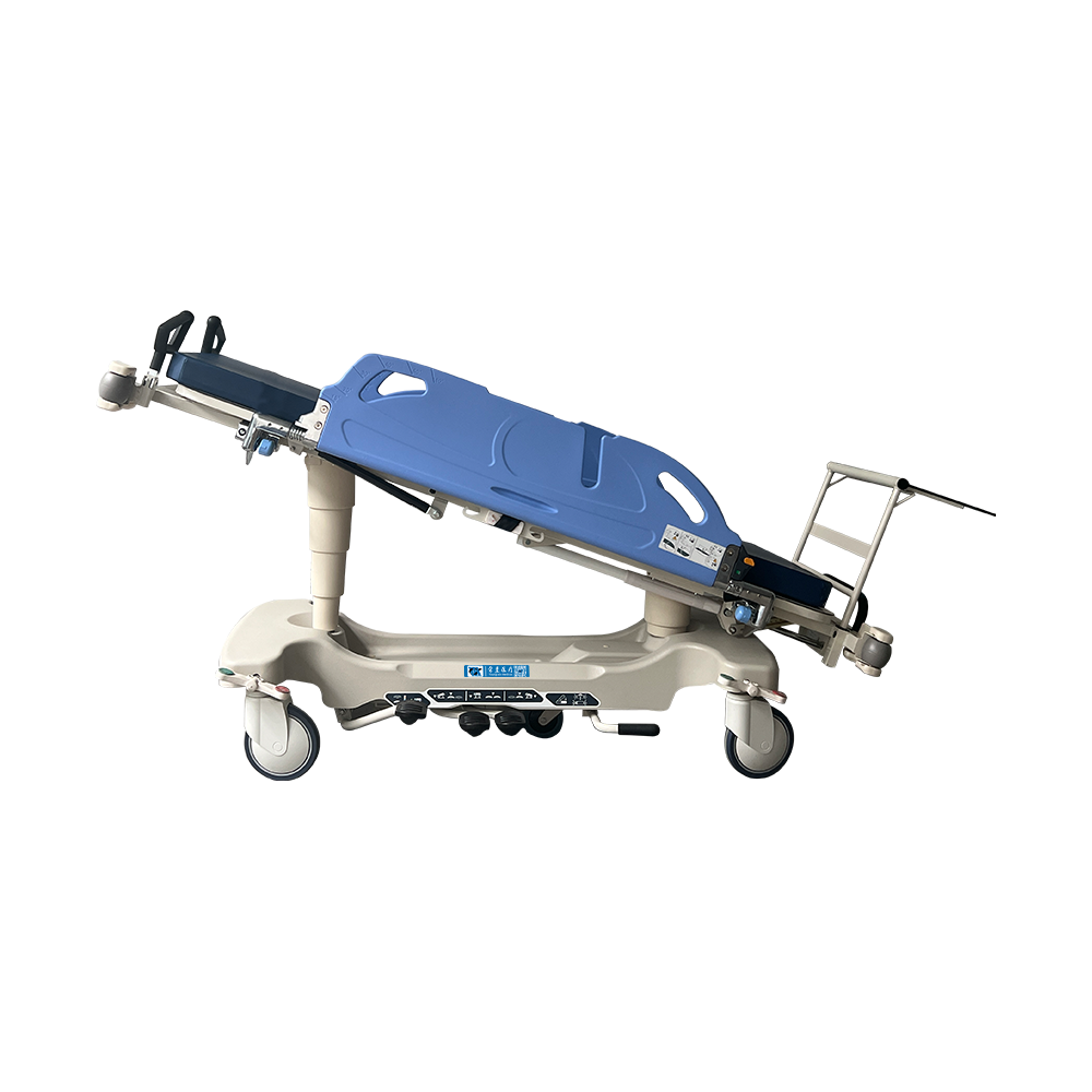 BDEC07 Carro tensor de transporte para pacientes con sistema hidráulico médico de elevación alta y baja 