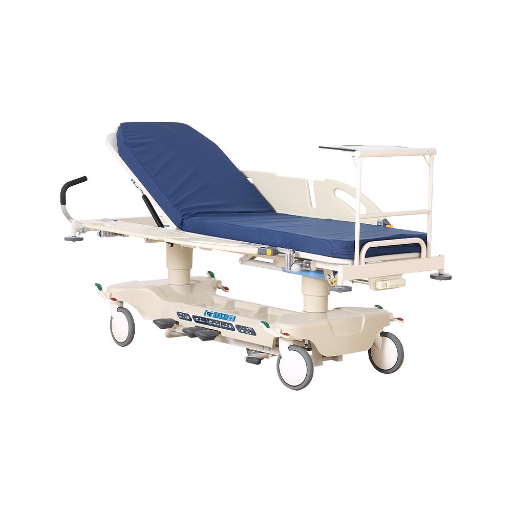 BDEC07 Carro tensor de transporte para pacientes con sistema hidráulico médico de elevación alta y baja 