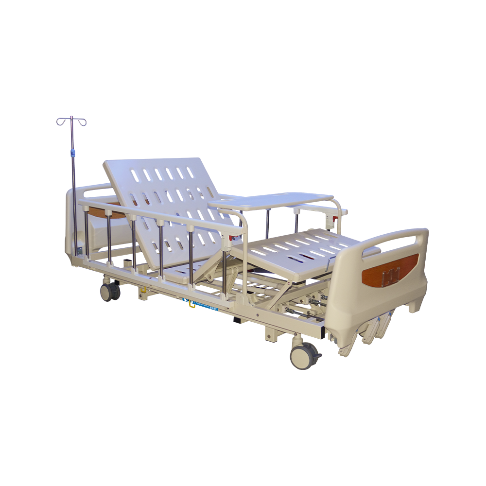 YC-T3611L(III) Cama de hospital manual con camilla de comedor