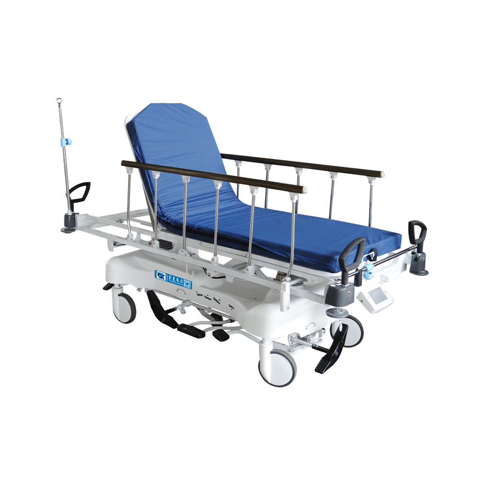 Camilla hidráulica para transporte de pacientes médica BDEC00 con báscula