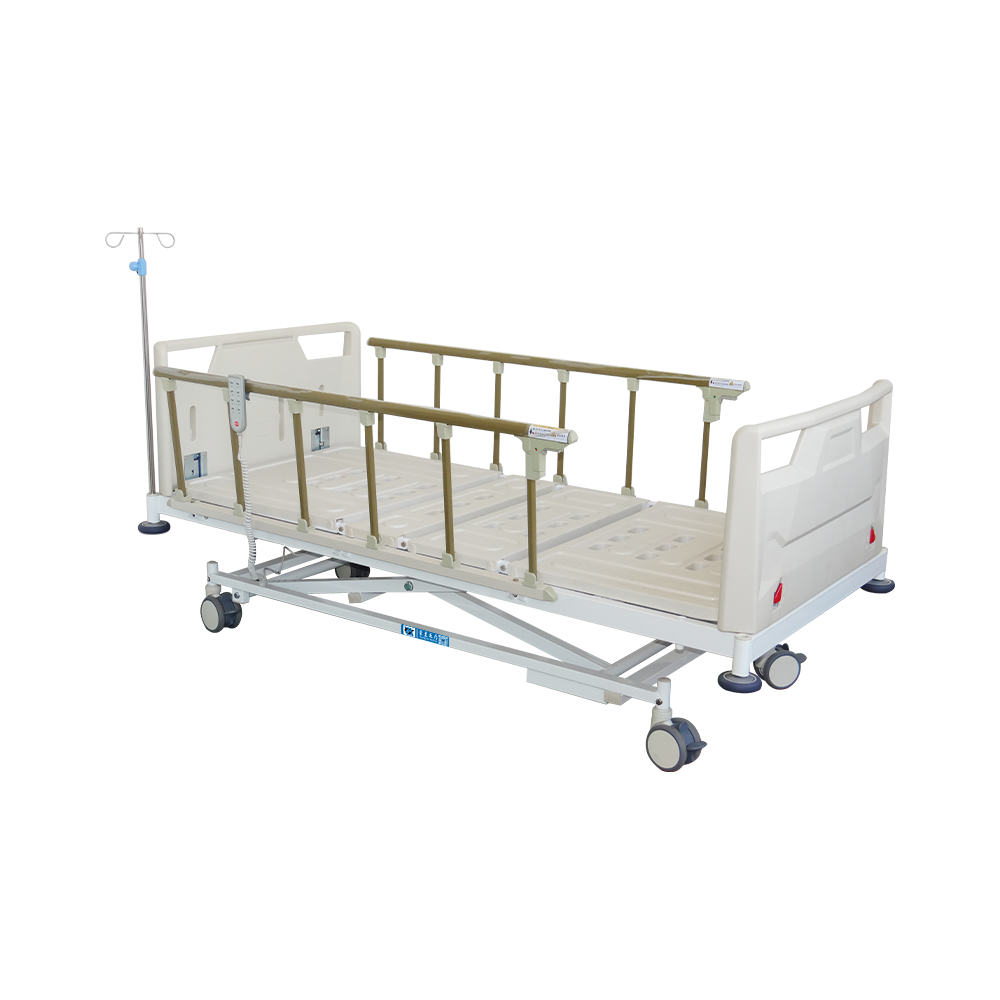 YC-E3611L (III) Cama hospitalaria eléctrica de tres funciones con protección contra impactos