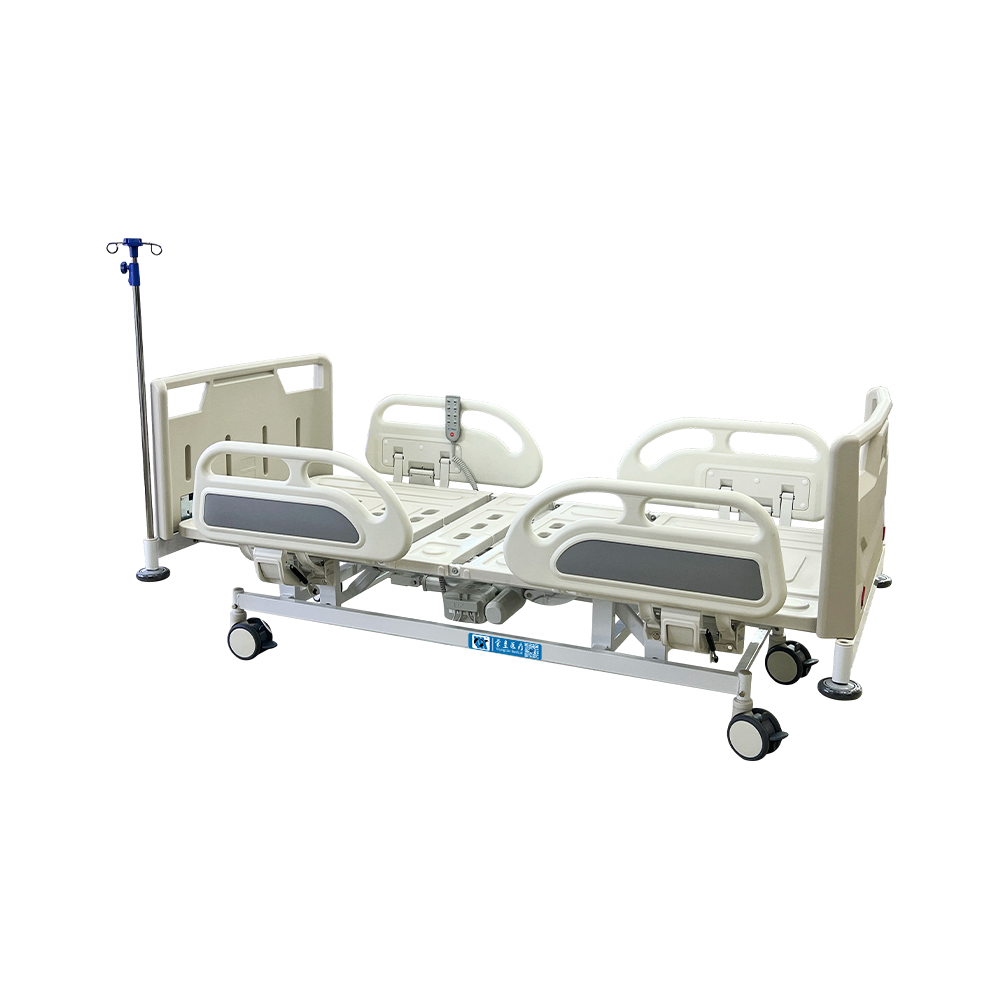 YC-E3618L(II) Cama hospitalaria eléctrica de 3 funciones, plataforma con cubierta ABS