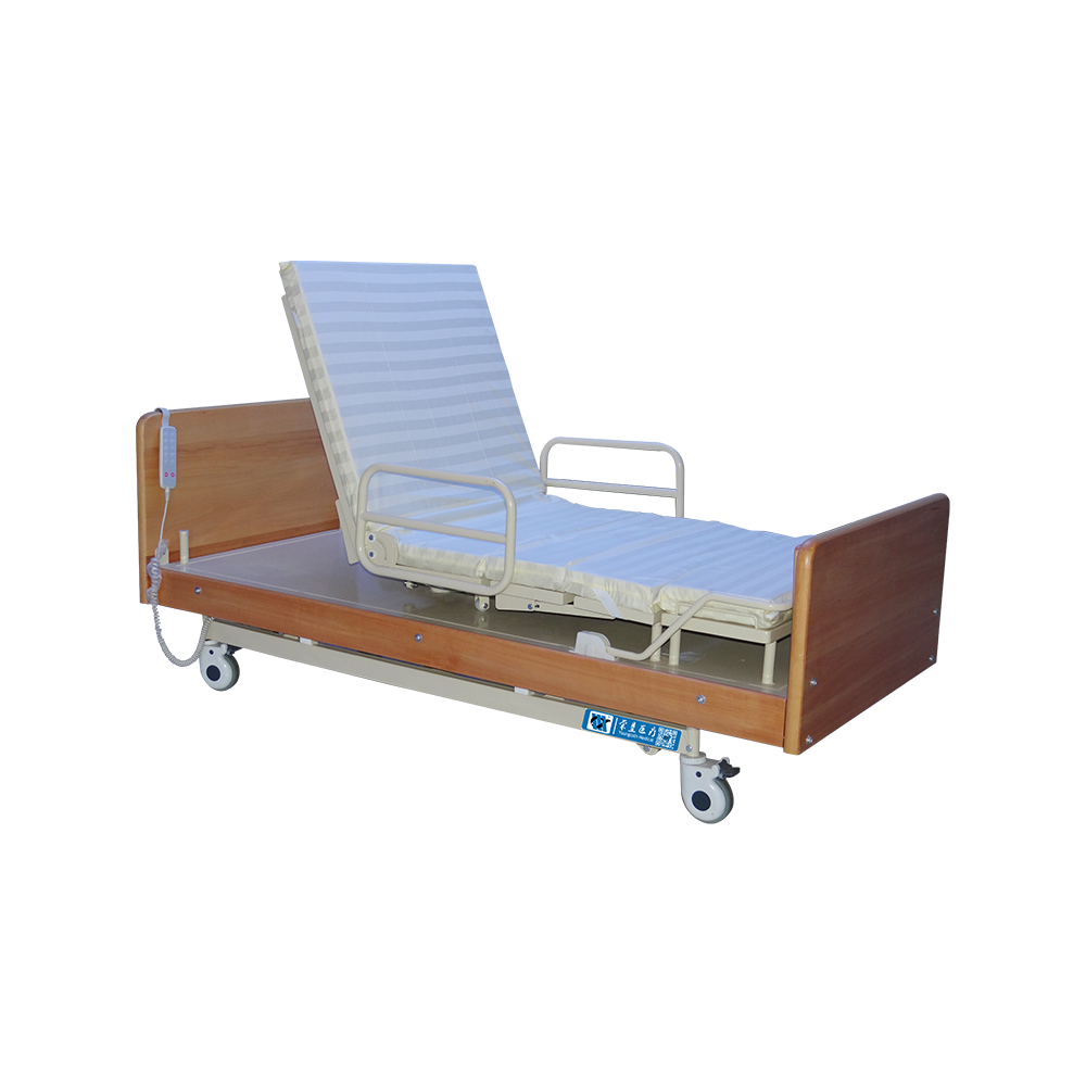 YC-E5011L Cama de hospital giratoria eléctrica ajustable para personas mayores