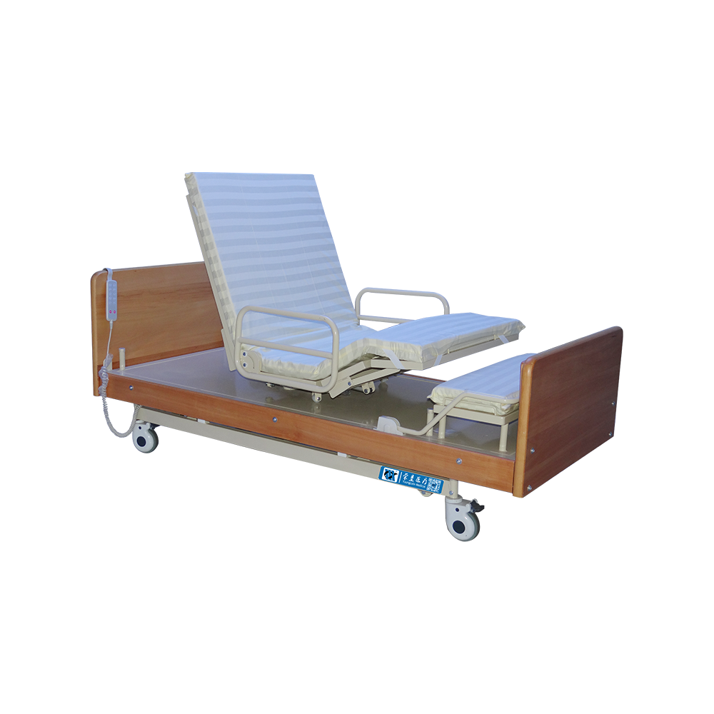 YC-E5011L Cama de hospital giratoria eléctrica ajustable para personas mayores