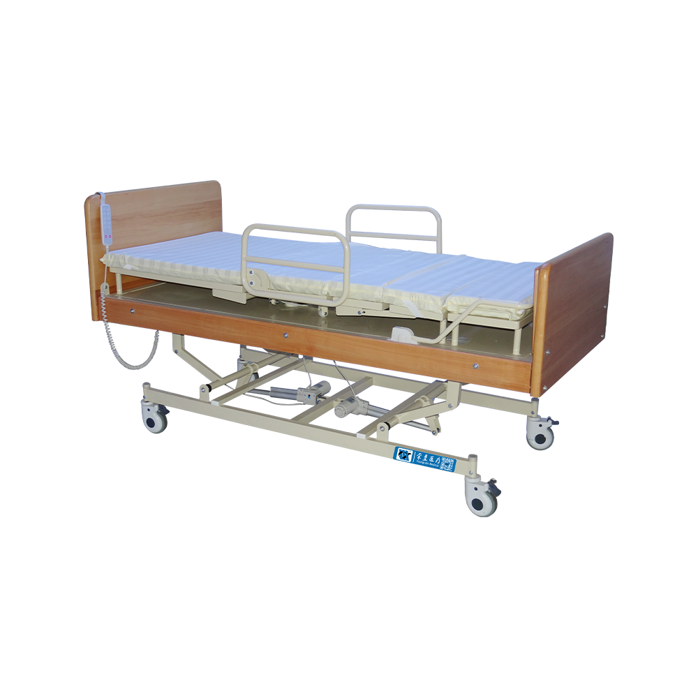 YC-E5011L Cama de hospital giratoria eléctrica ajustable para personas mayores