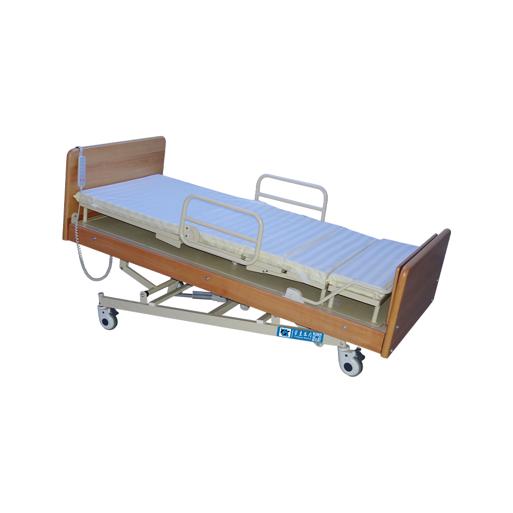 YC-E5011L Cama de hospital giratoria eléctrica ajustable para personas mayores