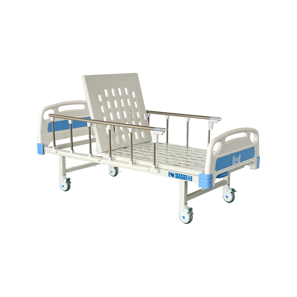 YC-T1611L Cama de hospital manual con una sola manivela