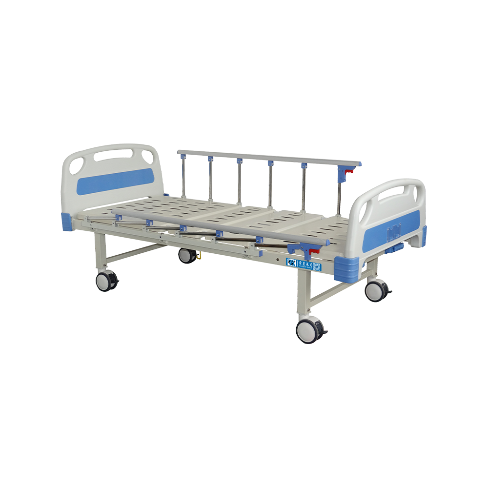 YC-T2611L(I) Cama de hospital manual con barandilla de aluminio plegable