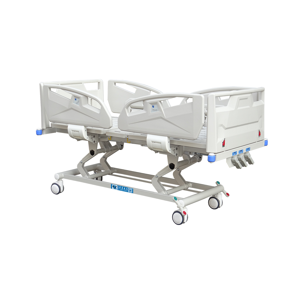 YC-T3618K(I) Cama de hospital manual con manivela ABS, tres funciones