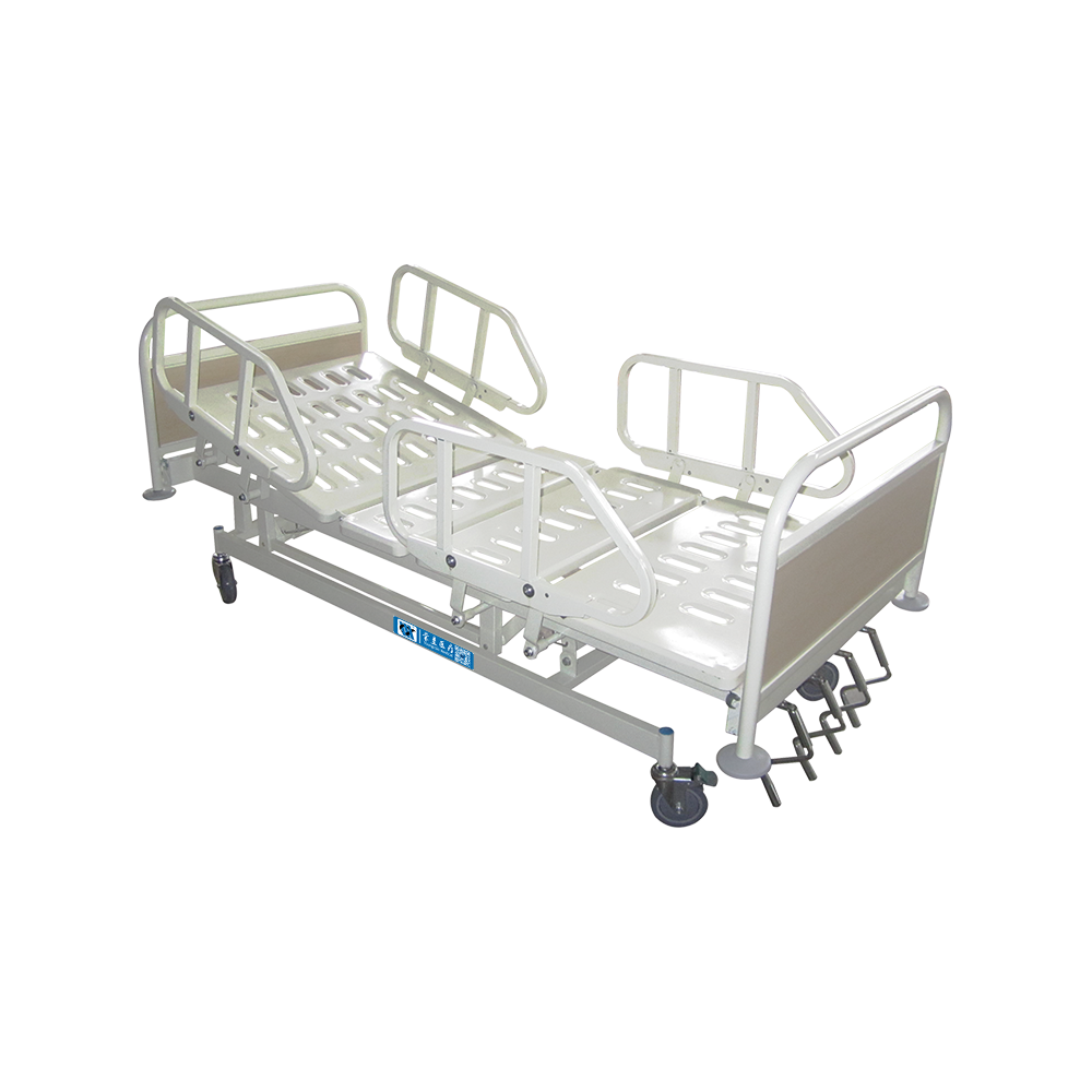 YC-T5111L 5 camas hospitalarias manuales funcionales con 4 manivelas