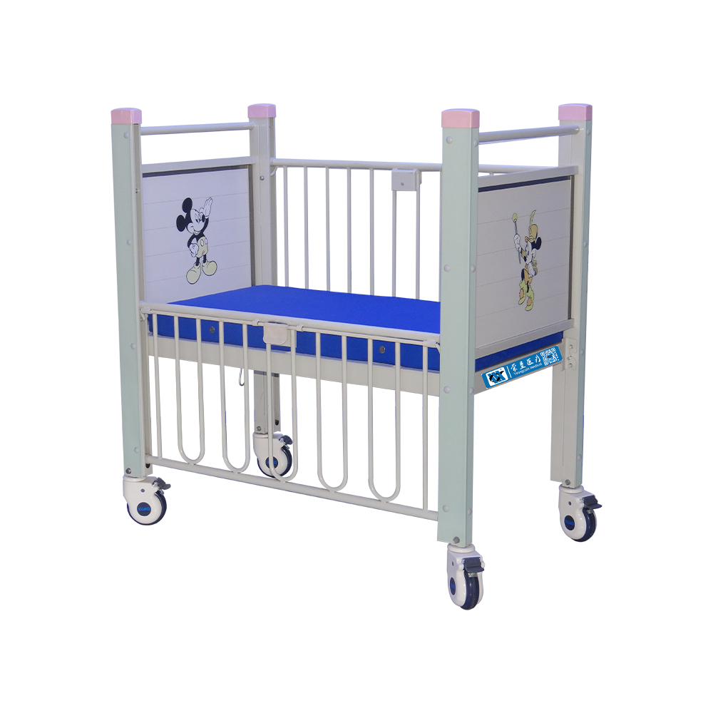 BDB09 Cama médica manual cómoda de diseño resistente para niños
