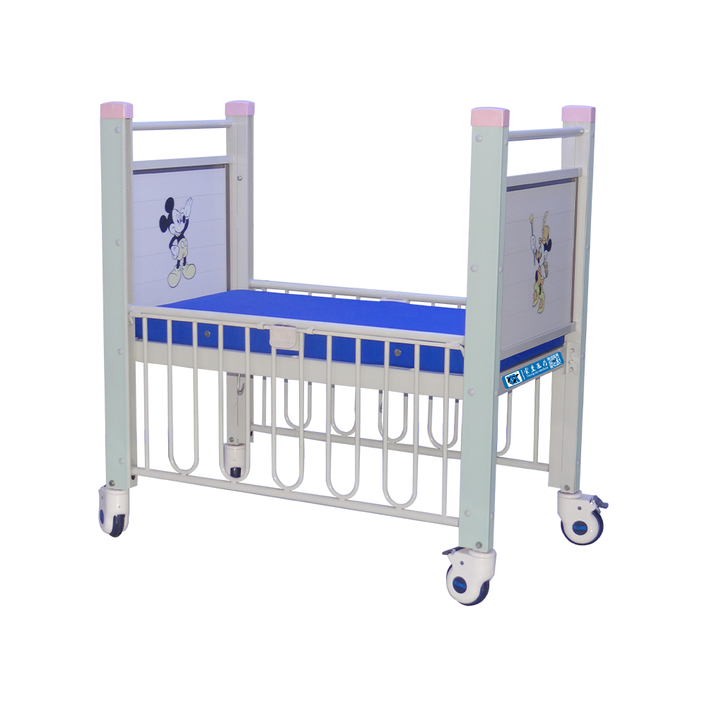 BDB09 Cama médica manual cómoda de diseño resistente para niños