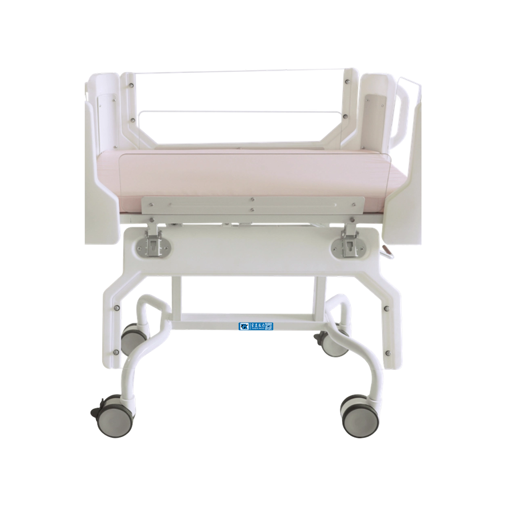 Cuna móvil para bebé de hospital con barandilla transparente de longitud completa BDB12