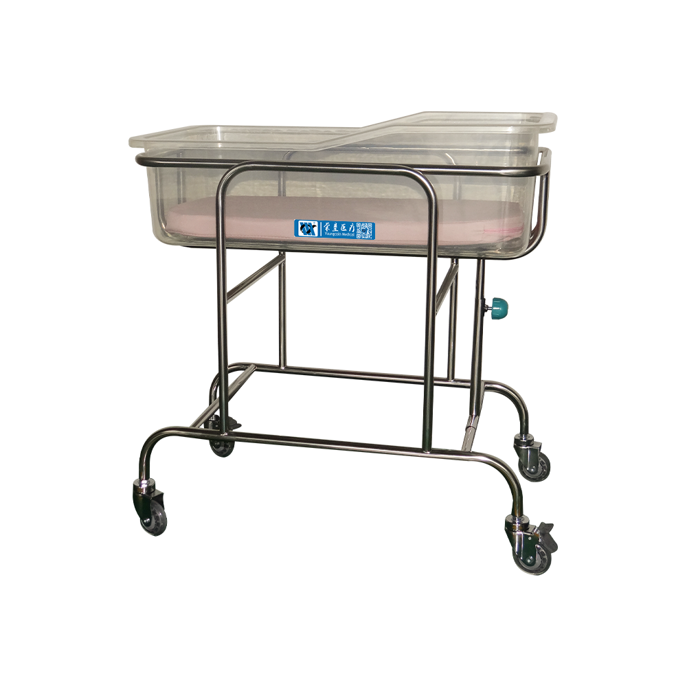 Cuna para bebé manual ajustable estilo hospital BDB03