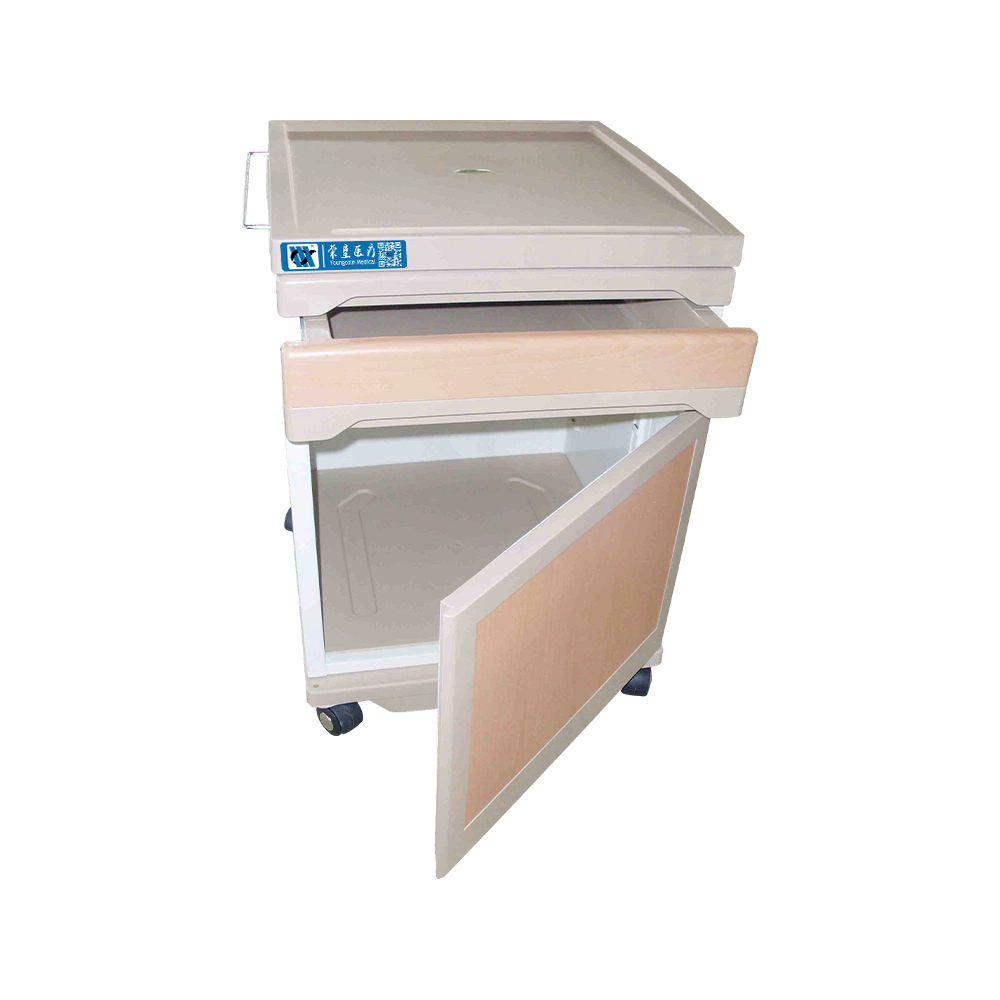 BDCB11 Gabinete médico junto a la cama con tabla de comedor