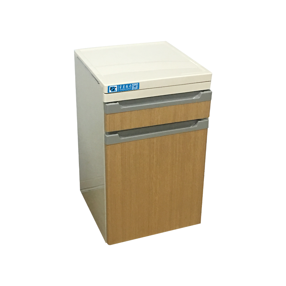 BDCB11 Gabinete médico junto a la cama con tabla de comedor