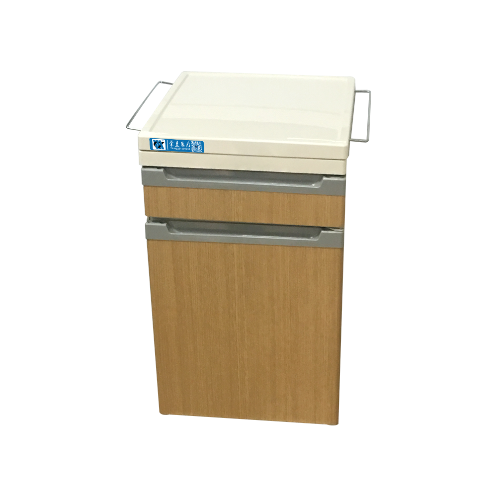 BDCB11 Gabinete médico junto a la cama con tabla de comedor