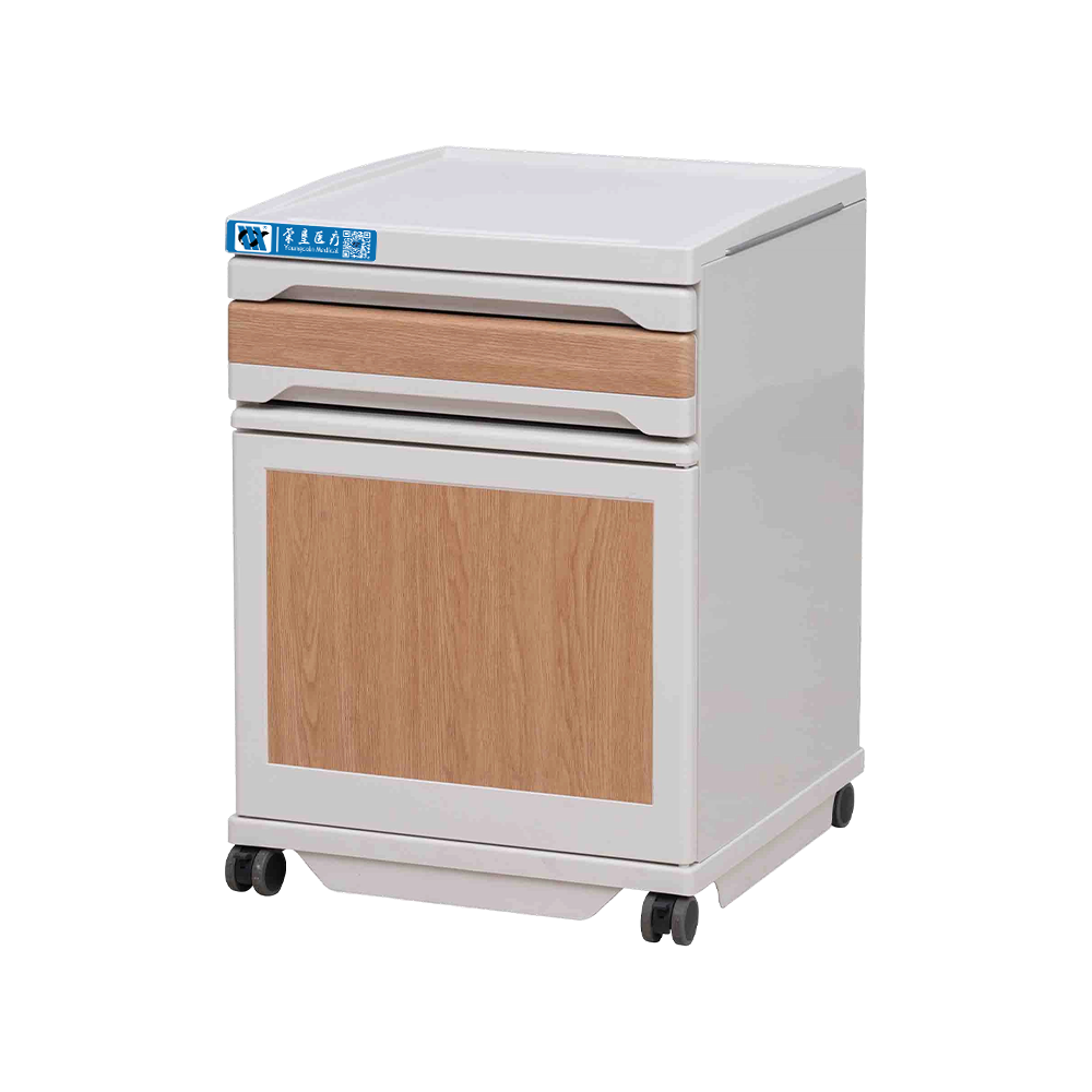 BDCB11 Gabinete médico junto a la cama con tabla de comedor