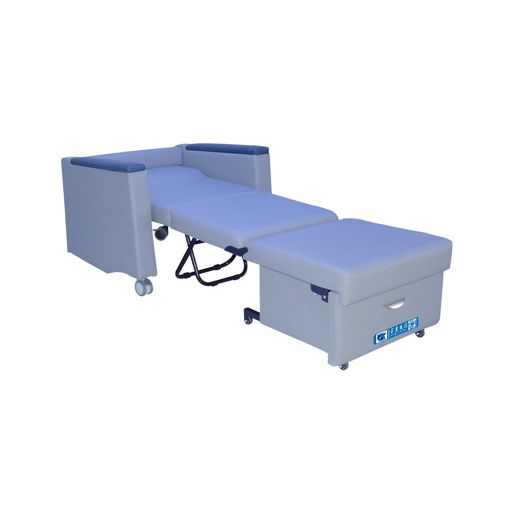 BDEC108 Cama-silla plegable de hospital con ruedas
