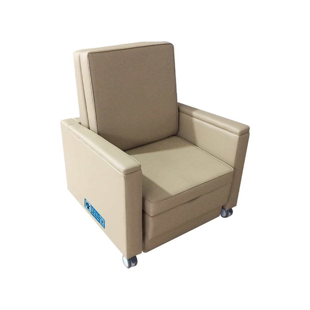 BDEC108 Cama-silla plegable de hospital con ruedas