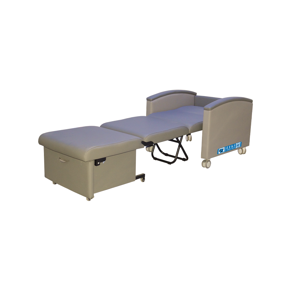 BDEC108 Cama-silla plegable de hospital con ruedas