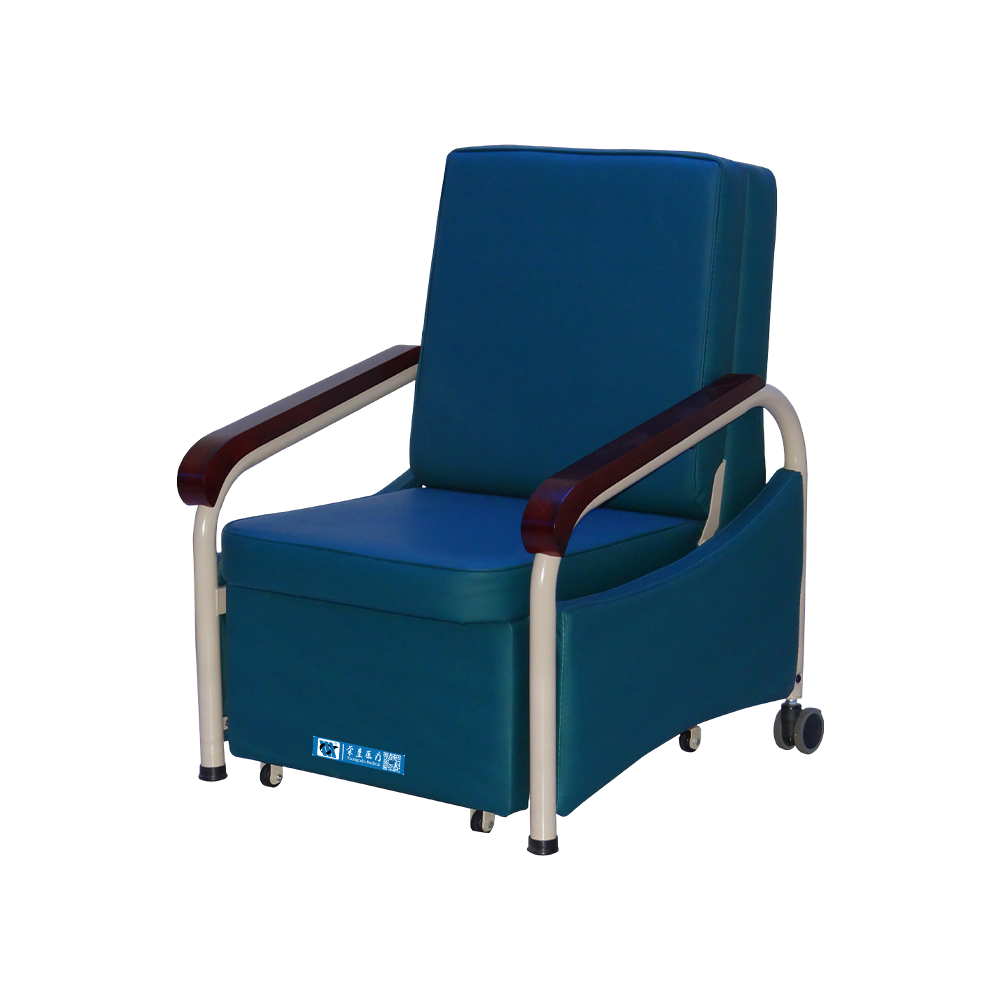 BDEC110 Silla de inodoro para dormir de hospital con ruedas
