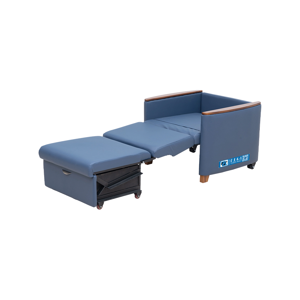 Silla reclinable para dormir con ruedas para hospital BDEC111