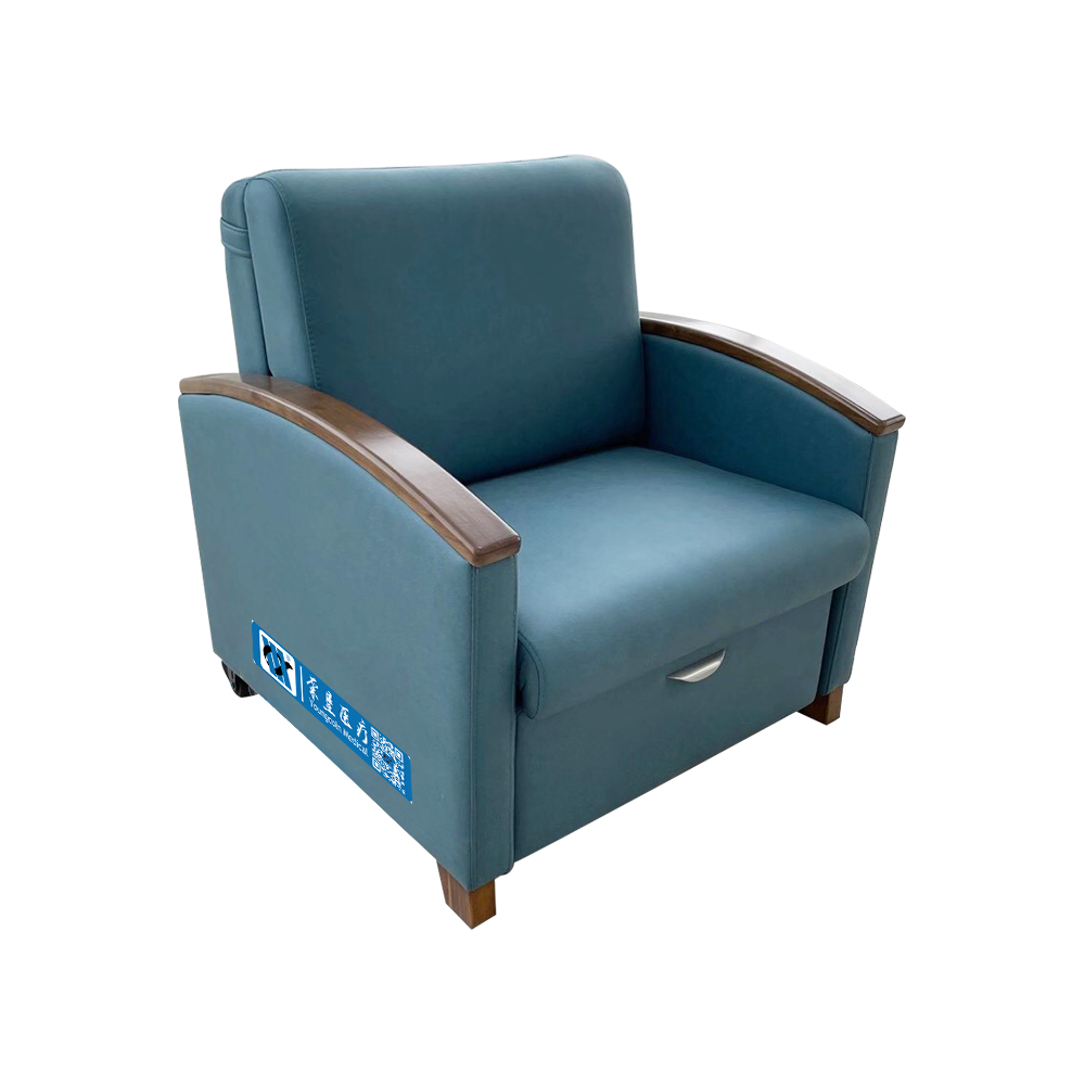 Silla reclinable para dormir con ruedas para hospital BDEC111