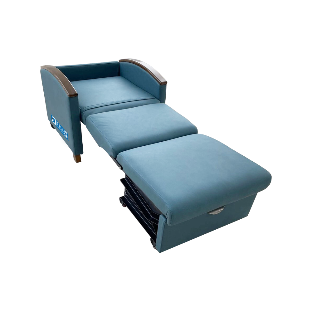Silla reclinable para dormir con ruedas para hospital BDEC111