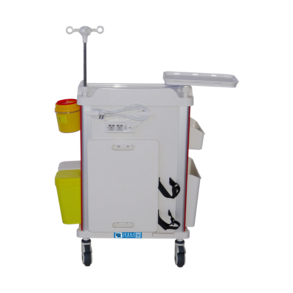Carrito de cuidados críticos médicos BDT220 para uso en urgencias y UCI