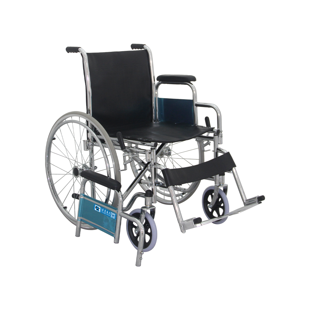Silla de ruedas manual cómoda FY903