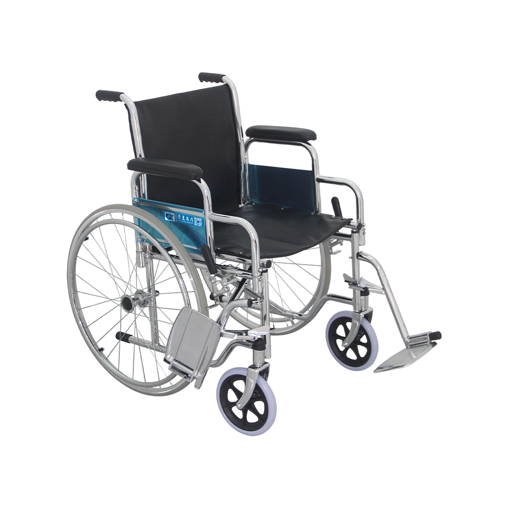 Silla de ruedas manual cómoda FY903