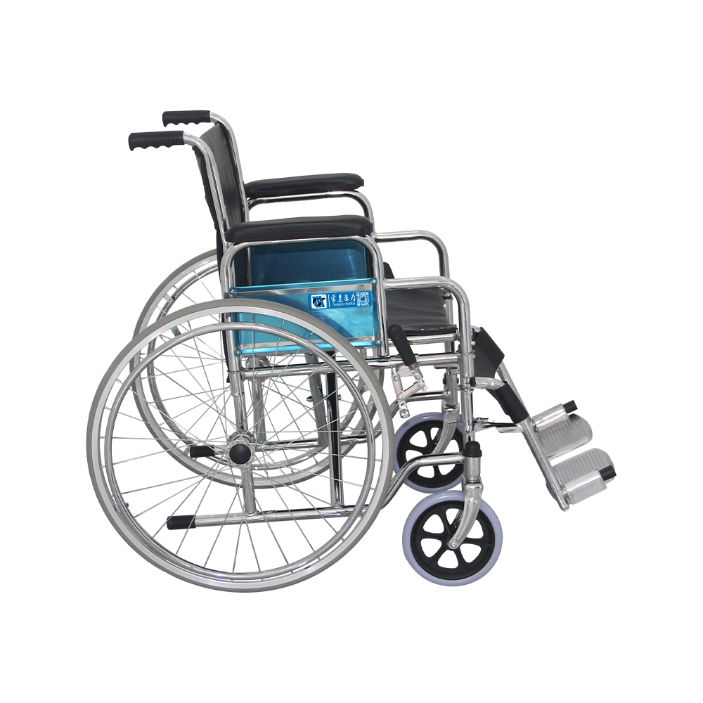 Silla de ruedas manual cómoda FY903