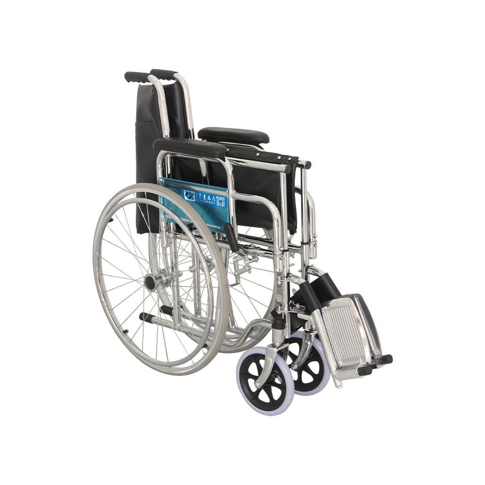 Silla de ruedas manual cómoda FY903
