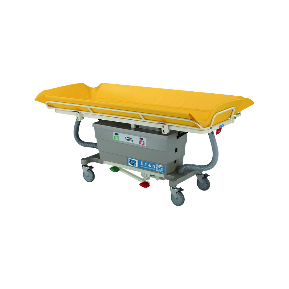 Carro de ducha hidráulico médico BDE602