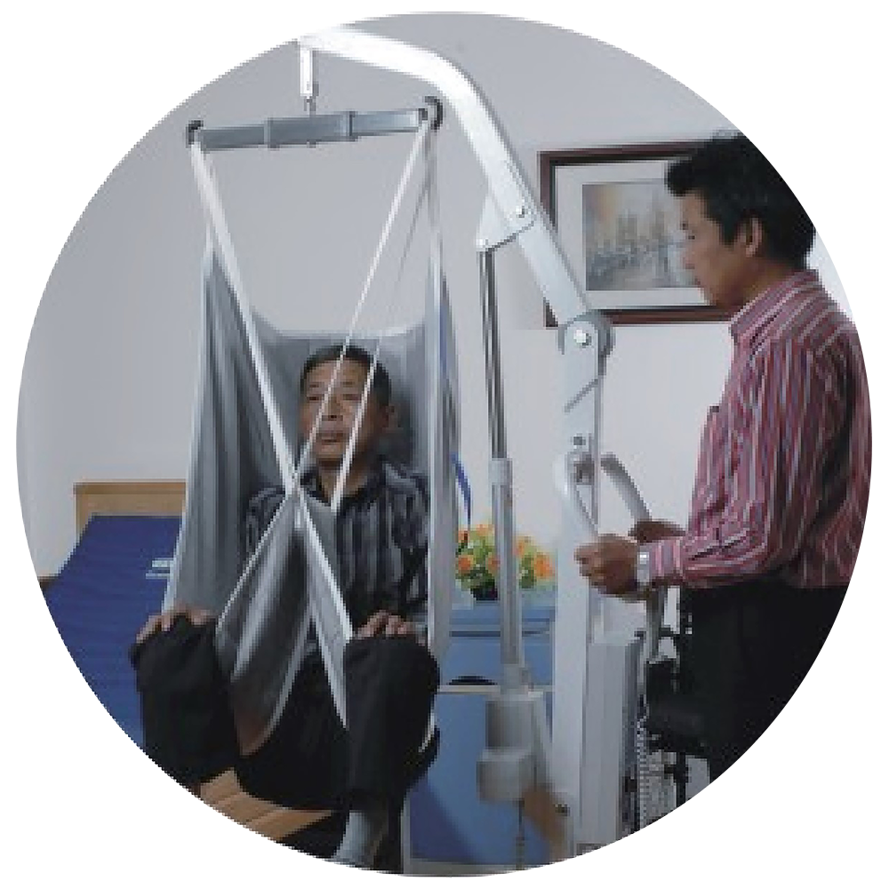 BDE603 Elevador de pacientes médicos mediante sistema actuador