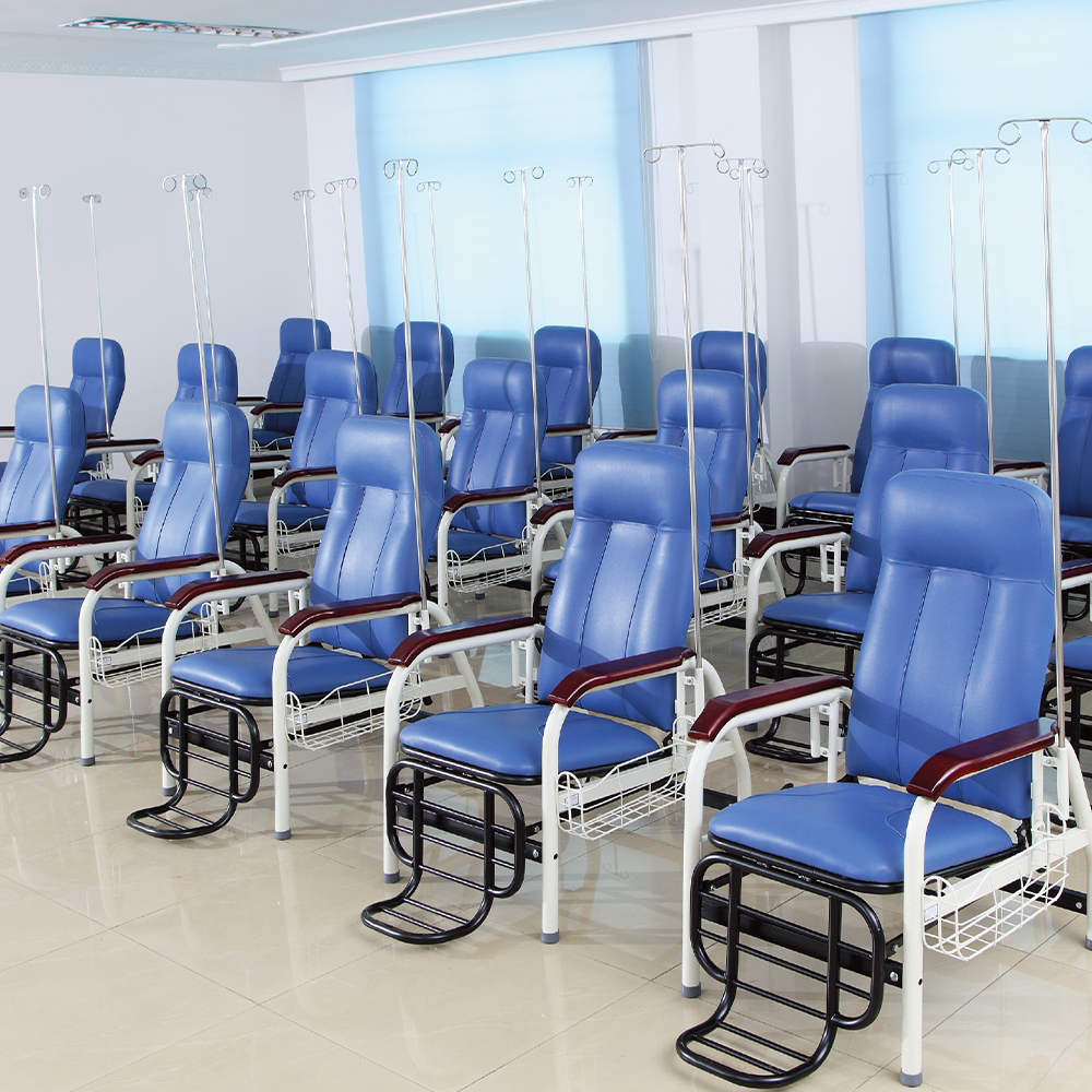 BDEC103 Silla de infusión intravenosa reclinable para entornos sanitarios para clínicas