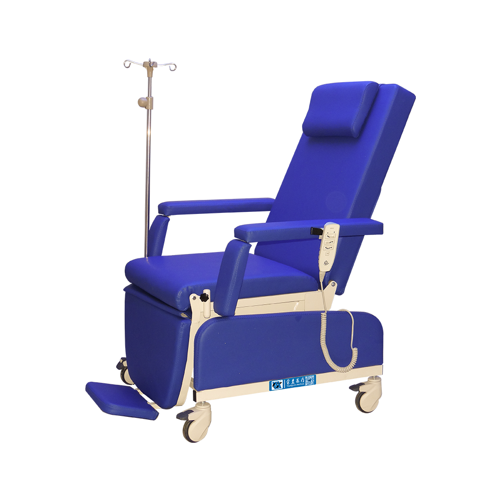 YCC111 Silla eléctrica de hemodiálisis cómoda con dos posiciones