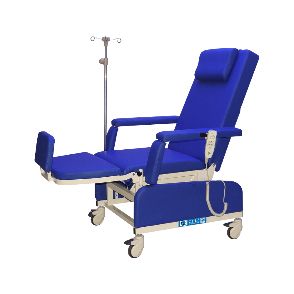 YCC111 Silla eléctrica de hemodiálisis cómoda con dos posiciones