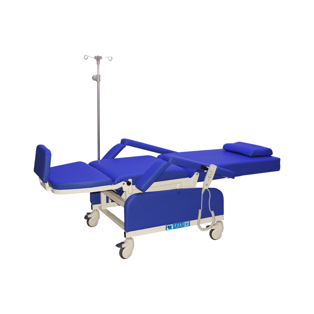 YCC111 Silla eléctrica de hemodiálisis cómoda con dos posiciones