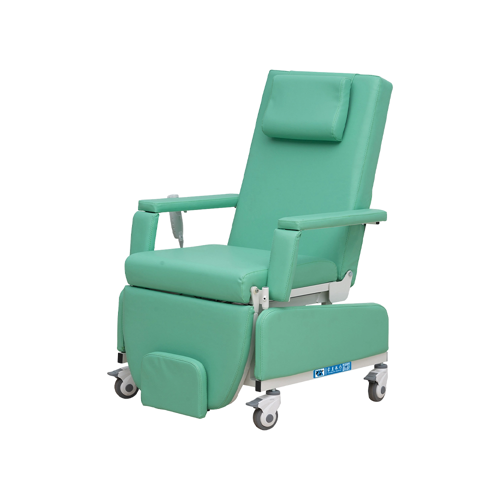 YCC111 Silla eléctrica de hemodiálisis cómoda con dos posiciones
