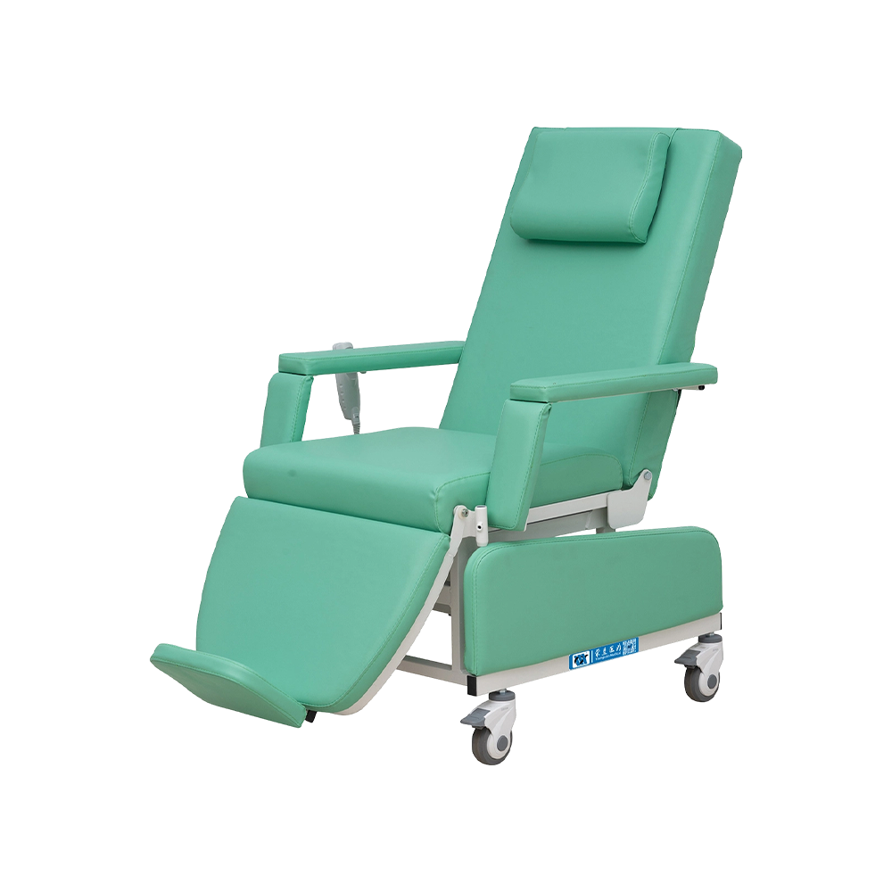 YCC111 Silla eléctrica de hemodiálisis cómoda con dos posiciones