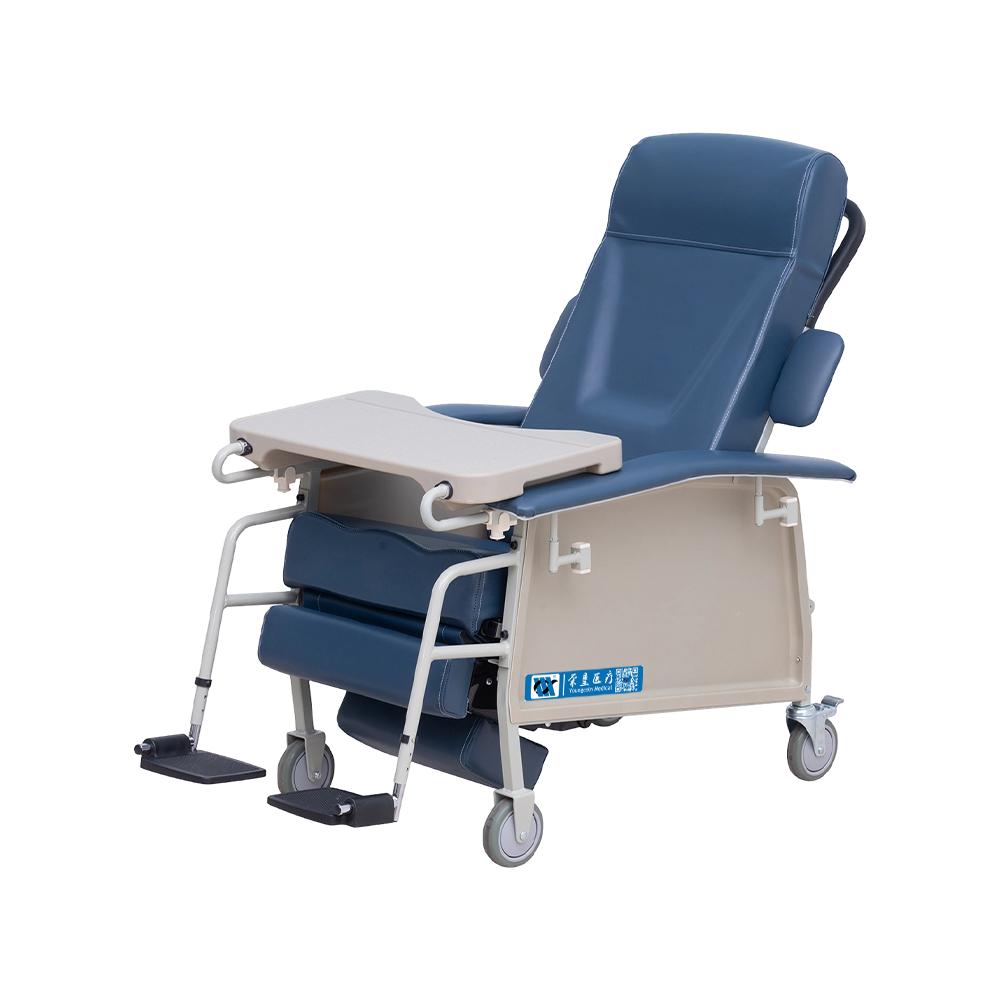 BDEC603 Silla reclinable 3 posiciones para residencias de ancianos y flebotomía