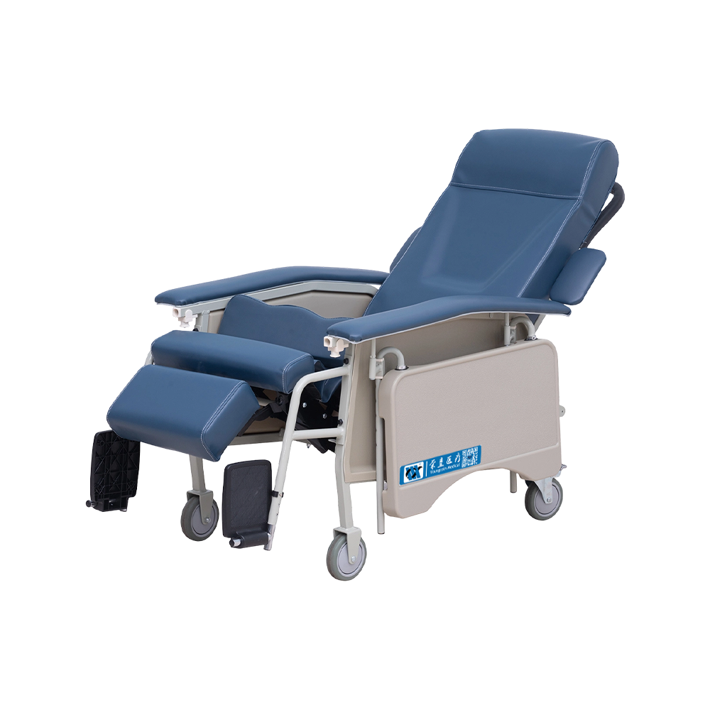 BDEC603 Silla reclinable 3 posiciones para residencias de ancianos y flebotomía