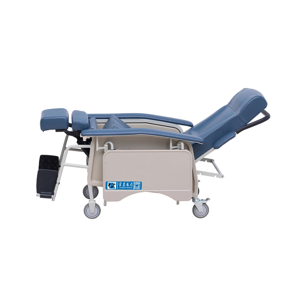 BDEC603 Silla reclinable 3 posiciones para residencias de ancianos y flebotomía