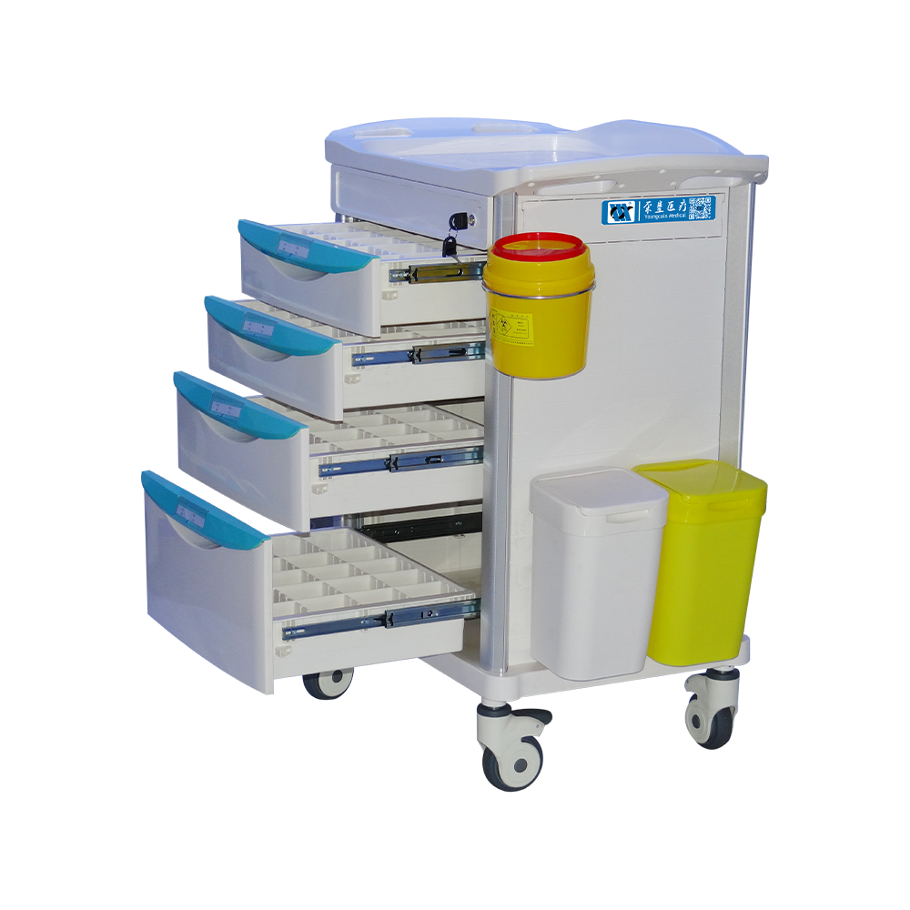 Carro de aislamiento básico móvil BDT8151 para hospital