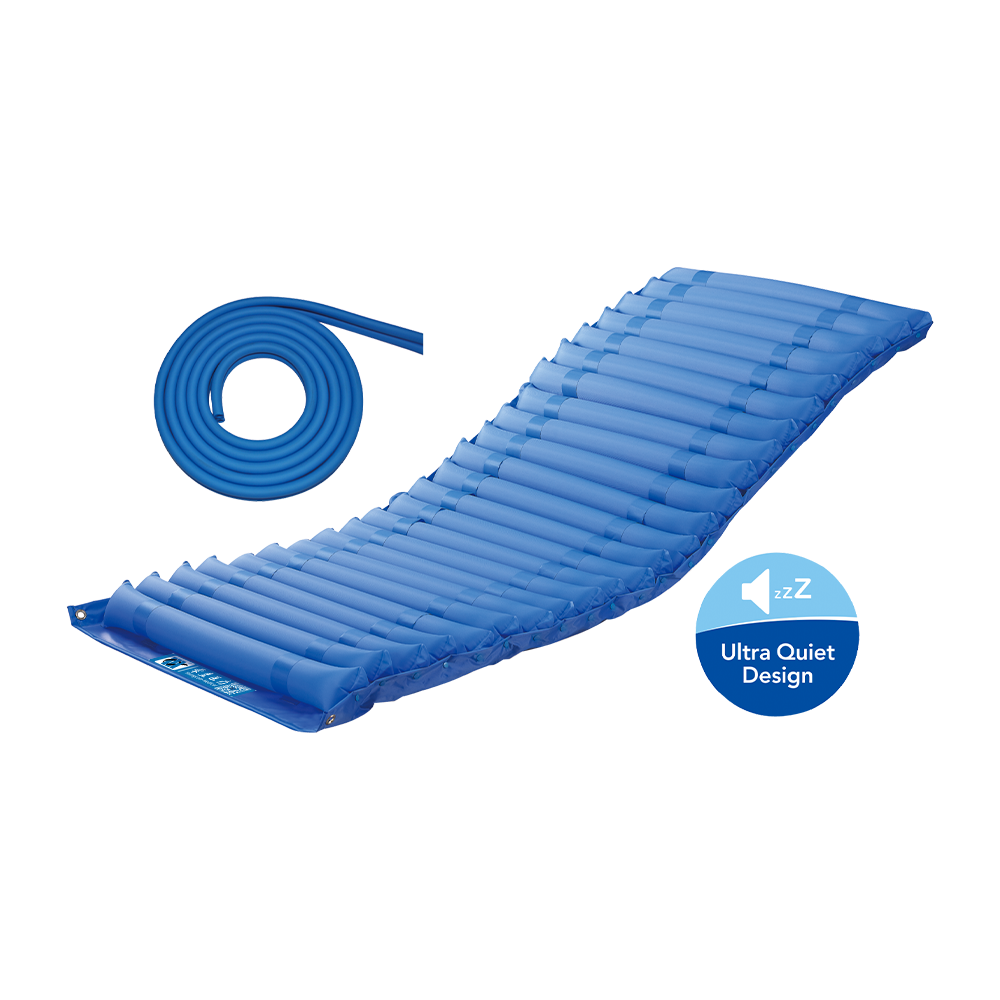 Colchón de nailon + PVC de presión alterna para hospital QDC-300 con bomba
