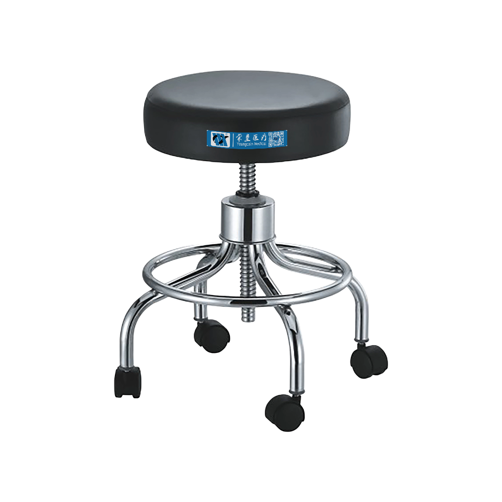 BDEC208 Taburete ajustable en altura para médico 