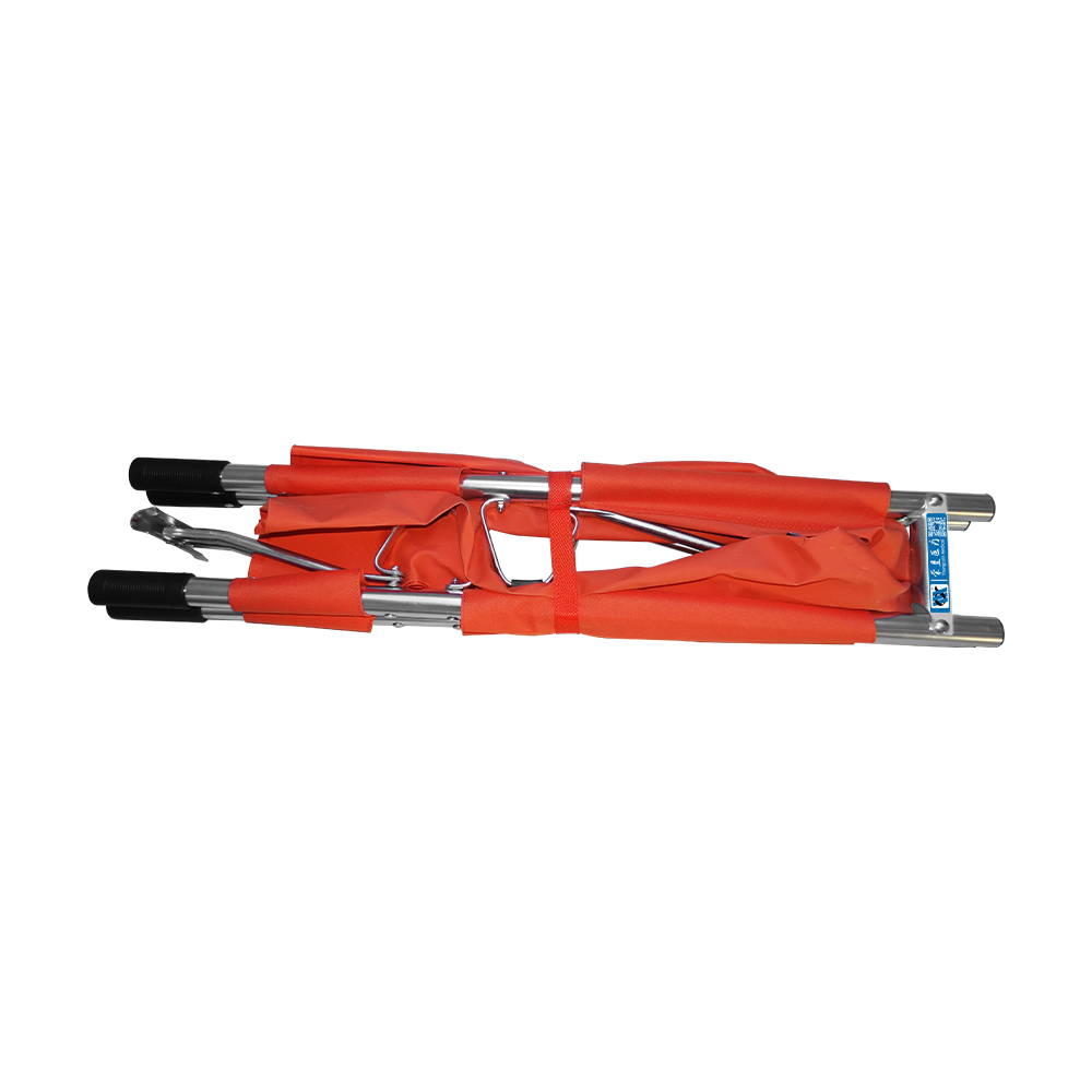 BDST109 Camilla de rescate plegable de emergencia manual de 2 piezas