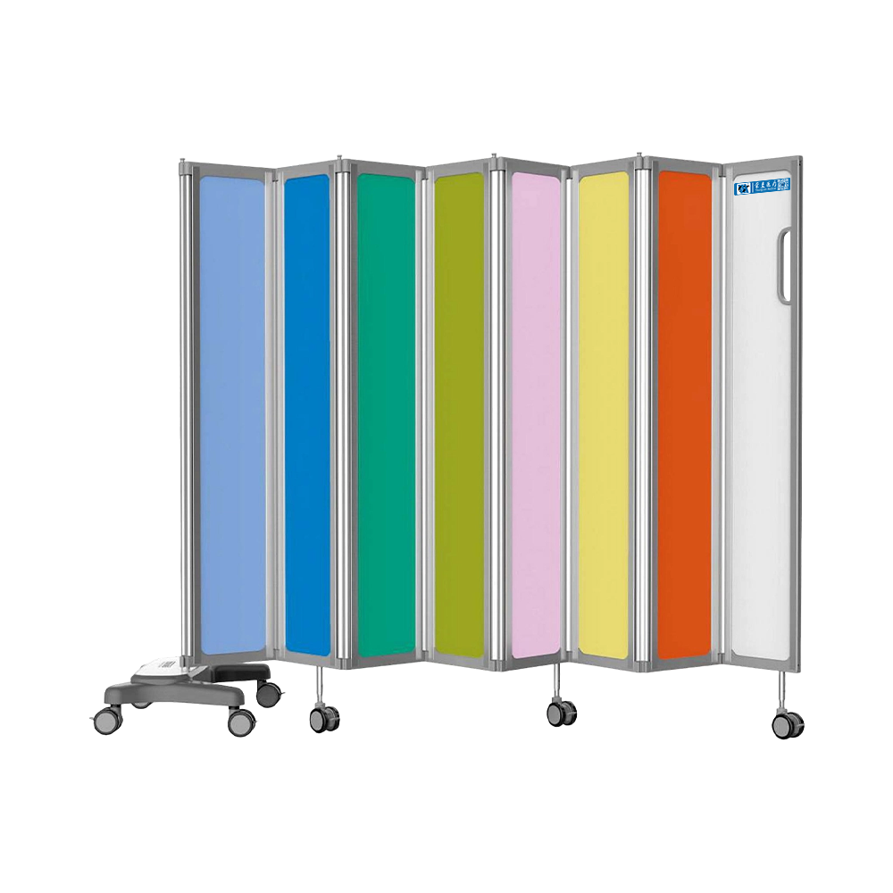 Pantallas de privacidad médica móviles BDT230 con marco de aluminio